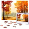 Puzzle de 500 pièces pour adultes - Aigle à tête blanche - Puzzle cool animal de Noël - Puzzle cadeau pour la famille - Taill