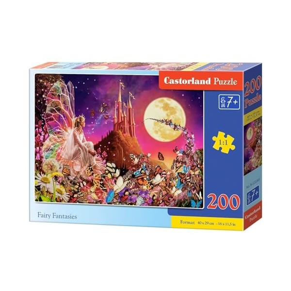 Castorland Puzzle 200 pièces : Fantasmes de Fées