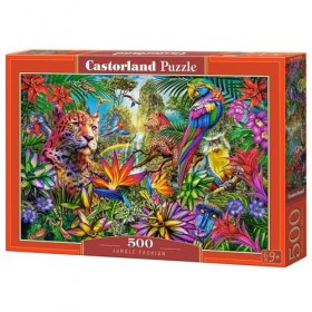 Castorland Puzzle 500 pièces : Mode Jungle