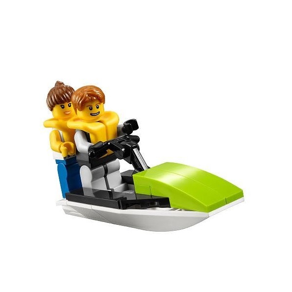 LEGO City Mini Figure Set 30015 Jet Ski Bagged