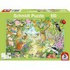 Schmidt Spiele Animaux de la forêt, Puzzle 100 pièces pour Enfants, 56370, Coloré