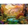 Ravensburger - Puzzle Adulte - Puzzle 500 p - La terre des dinosaures - 16983