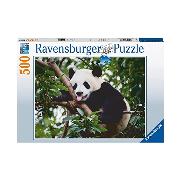 Ravensburger - Puzzle Adulte - Puzzle 500 p - Le panda - 16989