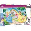 Nathan - Puzzle Enfant - 100 pièces - Le jardin des princesses Disney - Fille ou garçon dès 6 ans - Puzzle de qualité supérie