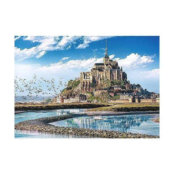 Trefl Puzzle 1000 pièces : Mont Saint-Michel, France