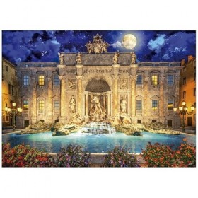 Educa-1000 Fontaine de Trevi, Rome, 19923, Varié
