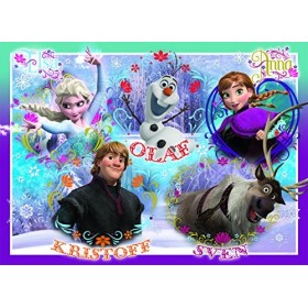 Nathan - 86635 - Puzzle Enfant Classique - La Reine des Neiges - Bienvenue Au Royaume Arendelle - 60 Pièces