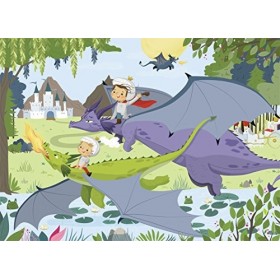 Nathan- Puzzle Les Dragons 45 pièces, 86534