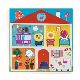 DJECO Puzzles emboîtable Swapy, DJ01519, Multicolore