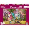 Schmidt Puzzle 100 pièces : La Reine Eleya et Ses Amis