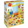 Jouets Ecoiffier - 2999 - Travaux publics + grue - Abrick - Jeu de Construction pour Enfant- Dès 36 Mois - Jouets Fabriqué en