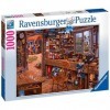Ravensburger- Puzzle 1000 Pièces Latelier de Papy Puzzle Adulte, 4005556197903