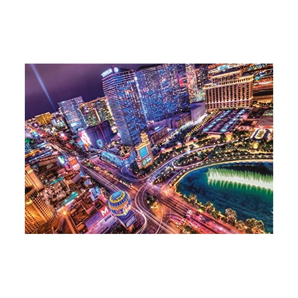 Clementoni - 325559 - Puzzle - Las Vegas - 2000 Pièces