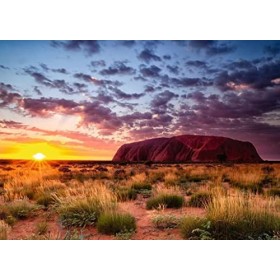 Ravensburger Ayers Rock 1000 pièces, Casse Tete,Puzzle Adulte,Paysage,Nature,Australie,Rocher,Tourisme,Monument, 400555615155