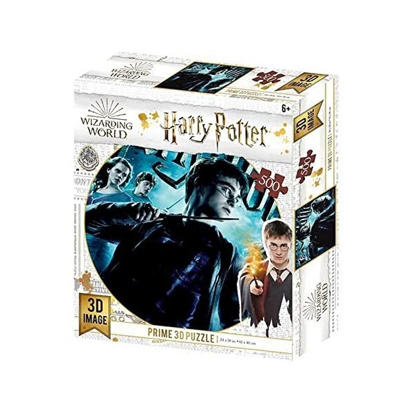 Prime 3D Puzzle lenticulaire Harry Potter Effet 3D , 500 pièces, 32556, Puzzle Lenticulaire Harry Potter Effet 3D 500 pièc