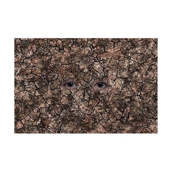 Puzzle grand format 150 pièces pour adultes - terre et yeux - chaque pièce est unique, la technologie Softclick signifie que 