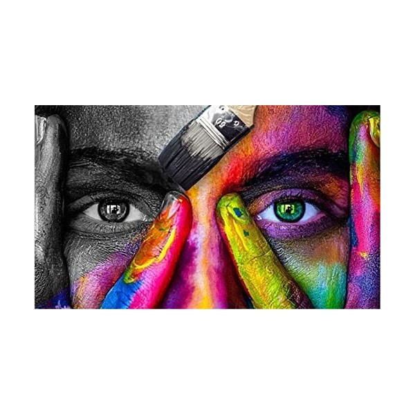 Puzzle grand format 150 pièces pour adultes - terre et yeux - chaque pièce est unique, la technologie Softclick signifie que 