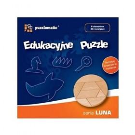 Big Fun Republic Edukacyjne Puzzle - seria Luna [Puzzle]