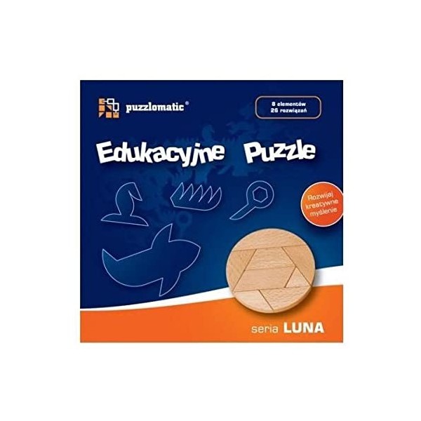 Big Fun Republic Edukacyjne Puzzle - seria Luna [Puzzle]