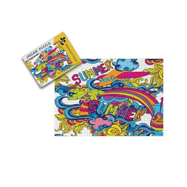 Puzzles 1000 pièces - Puzzles 1000 pièces - Magnifiques Puzzles 1000 pièces pour Adultes 38 * 26cm