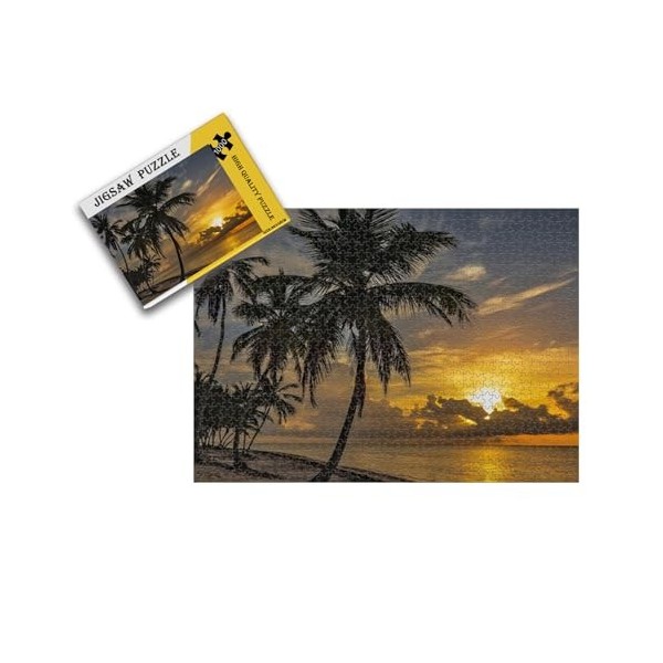 Puzzles 1000 pièces - Puzzles 1000 pièces - Magnifiques Puzzles 1000 pièces pour Adultes 38 * 26cm