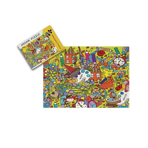 Puzzle 1000 pièces Puzzles pour Adultes Puzzles 1000 pièces Puzzles 1000 pièces pour Adultes 38 * 26cm