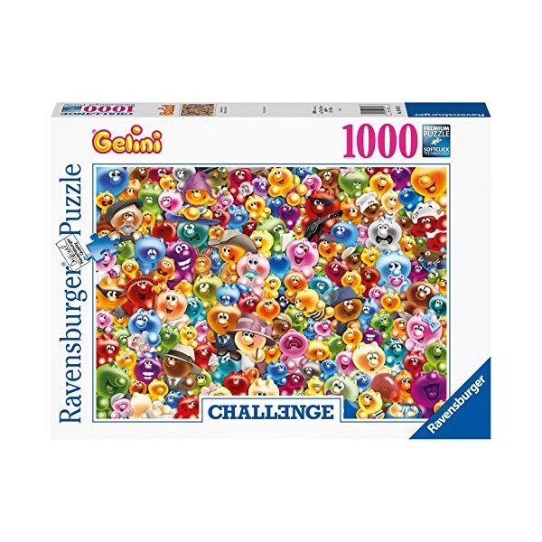 RAVENSBURGER PUZZLE- Ganz Viel Gelini Puzzle de 1000 pièces, 16469, Multicolore