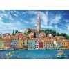 Trefl- Croatie Italie 2000 Pièces Qualité Premium pour Adultes et Enfants à partir de 12 Ans Puzzle, TR27114, Rovinj