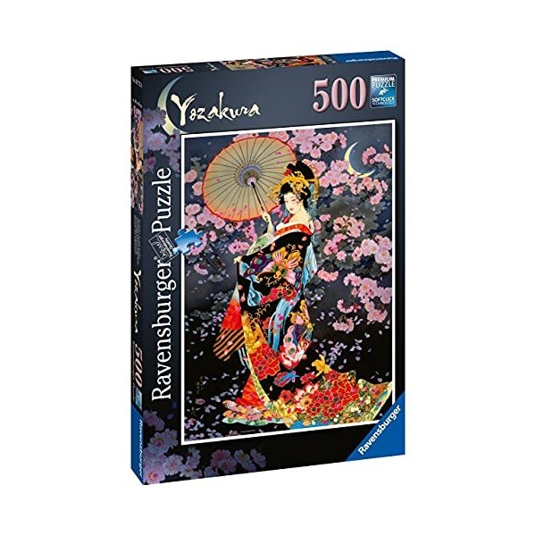 Ravensburger Yozakura Puzzle 500 pièces pour Adultes et Enfants à partir de 10 Ans, 16773, Multicolore