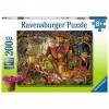 RAVENSBURGER PUZZLE- Das Waldhaus Ravensburger 12951 Puzzle XXL pour Enfants à partir de 8 Ans, Argent Silver 