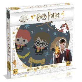 WINNING MOVES - PUZZLE HARRY POTTER - NOEL A POUDLARD - 500 pieces