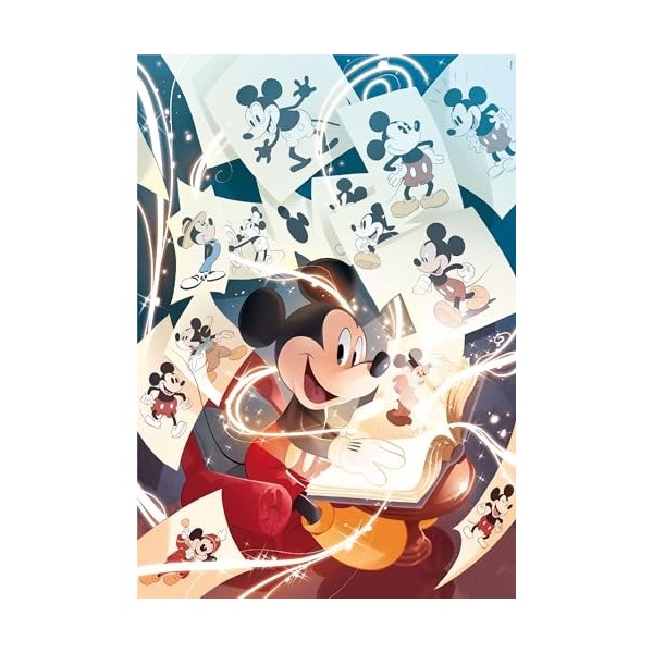 Clementoni Collection – Disney Mickey Mouse Celebration – 1000 pièces – Puzzle, Vertical, Divertissement pour Adultes, fabriq