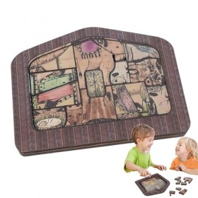 Beedozo Puzzles de la Nativité, Puzzles de Jésus pour Adultes | Puzzle de Noël en Bois Puzzles Religieux de la Nativité - Puz