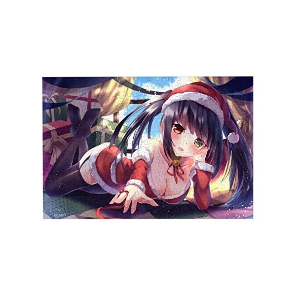 DATE A LIVE Puzzle Anime Tokisaki Kurumi Puzzle 200/300/500 pièces DIY Anime Puzzle Puzzle Cadeau de Noël danniversaire pour