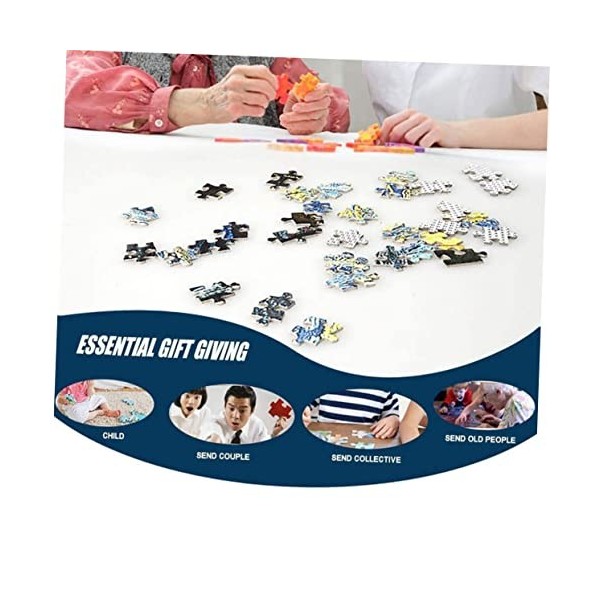 1000 Pièces 1 Ensemble Jouets pour Enfants Jouet Adulte énigmes Puzzles pour Adultes Point de Puzzle Casse-tête éducatif Puzz