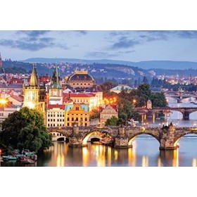 Cheatwell Games Worlds Smallest 1000 Piece Puzzle Prague Bridges