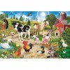 Schmidt Spiele Animal Club 56369 Puzzle Animaux de la Ferme 60 pièces
