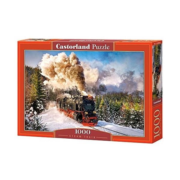 Castorland - C-103409-2 - Puzzle - Train à Vapeur - 1000 Pièces