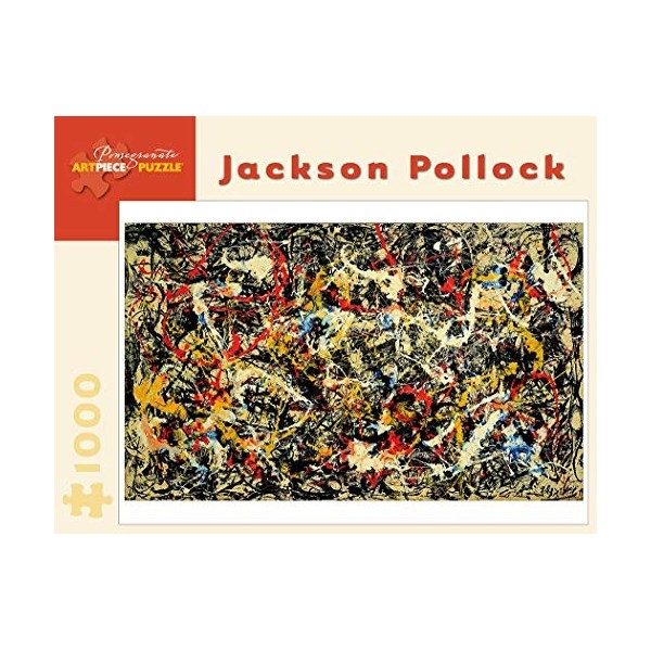Jackson Pollock Convergence 1000 Piece Jigsaw Puzzle Aa558