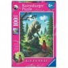 Ravensburger 12988 Puzzle XXL pour Enfants à partir de 6 Ans avec Paillettes, Argent Silver 