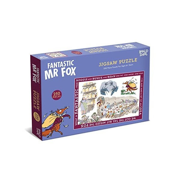 Roald Dahl Puzzle Mr Fox 250 pièces, U08491