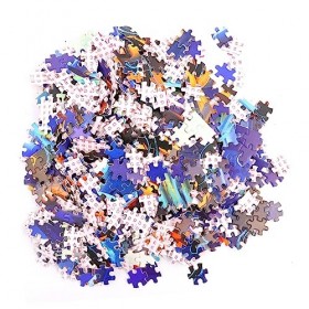 TOYANDONA 1 Boîte 1000 Pièces Puzzle Fête dhalloween Casse-tête De Jeu De Société Casse-tête Passe-Temps Casse-tête Peinture