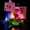 ANGFJ Kit déclairage LED pour Lego 21170 Minecraft La maison de cochon seulement des lumières, pas de modèles Lego 