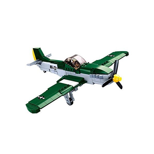 Sluban Avion de Combat américain-Jeu de Construction, M38-B0857