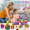 Jouet de tuile magnétique pour enfants 3-8 ans - Cadeau pour enfants - Ensemble de blocs de construction magnétiques - Jouet 