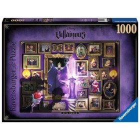 Ravensburger - Puzzle Adulte - Puzzle 1000 p - La méchante Reine-Sorcière - Collection Disney Villainous - 16520