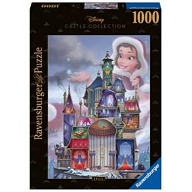 Ravensburger - Puzzle 1000 pièces - Puzzle Adulte - Dès 12 ans - Belle - Collection Château des Disney Princesses - Puzzle de