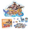 FORMIZON Puzzle Enfant, 128 Pièces Puzzle Animaux Enfant, Jouet Puzzles pour Enfant, Jouet éducatif Enfant, Cadeau Jouet pour