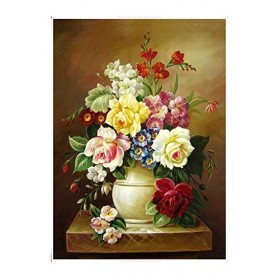 EACHHAHA Puzzle 1000 Pièces Adultes-Puzzles en Carton- Relax Puzzles Jeux- Puzzle Fleur 70x50cm / 27.5x19.7in pour Enfants 