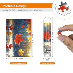 Lot de 4 Mini Puzzles pour Adultes – Puzzle de 150 pièces avec Plan de référence – Micro Puzzle – Livré avec Une Pince à épil